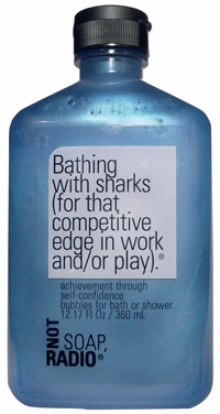 Bathing With Sharks: Not Soap, Radio Gel