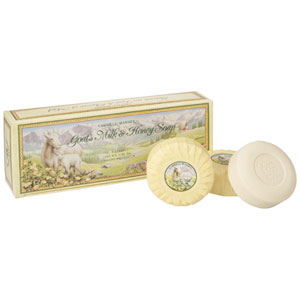 Goat milk  and honey soap from Caswell Massey